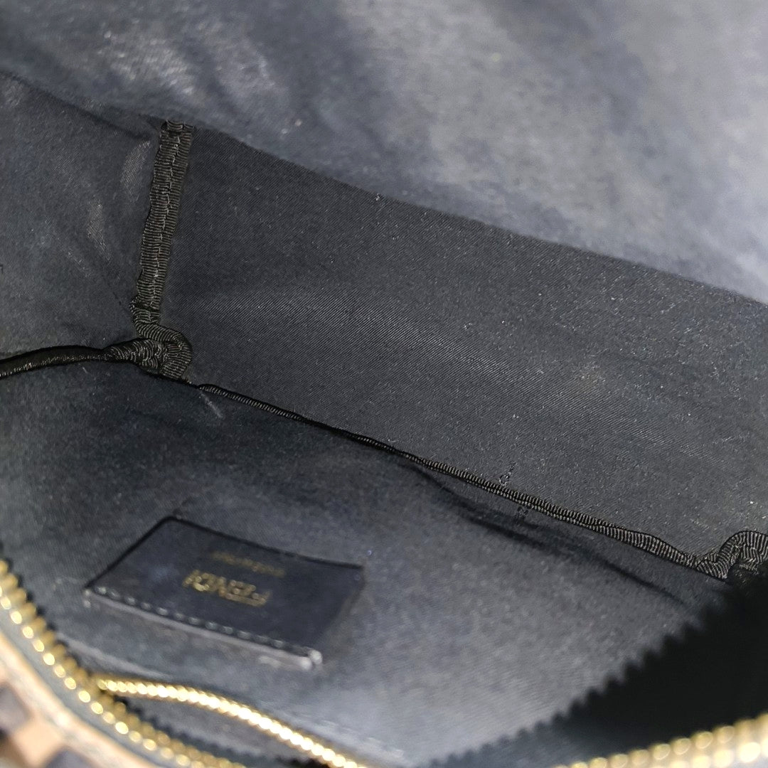 Calfskin Backpack Mini Brown