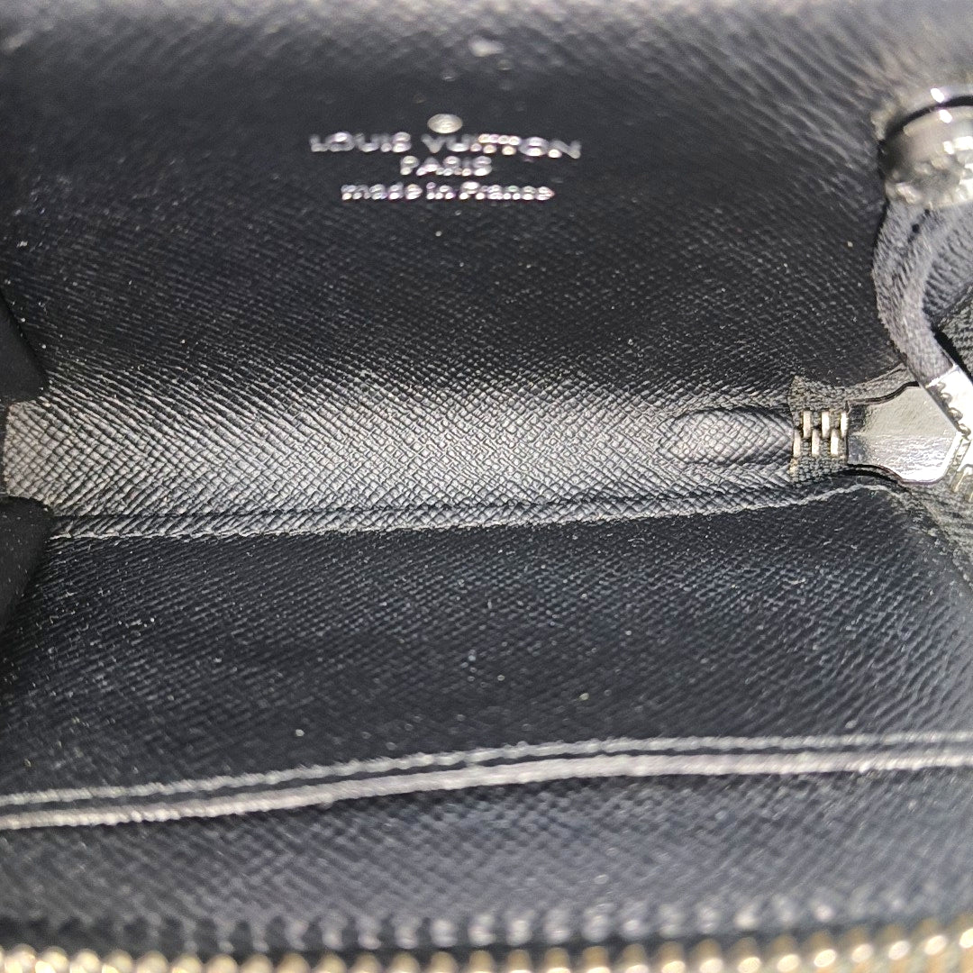 ZIPPY Monogram Coated Canvas Black Card Holder