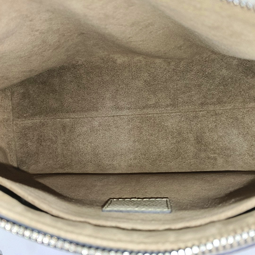 BABYLONE PM Monogram Calfskin Gray