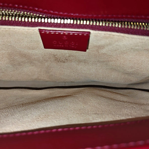 Horsebit 1955 Small Monogram Coated Canvas Beige