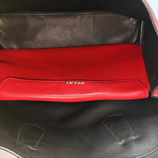 Double Calfskin Red