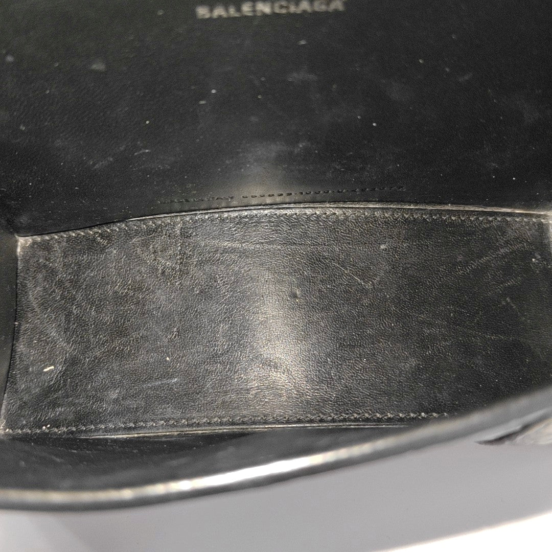 Hourglass XS Calfskin Black