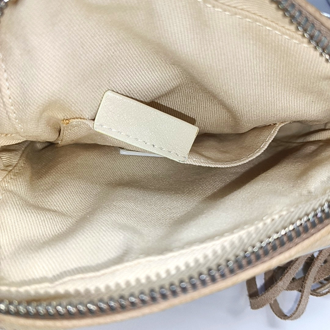 Suede Shoulder Bag Pink