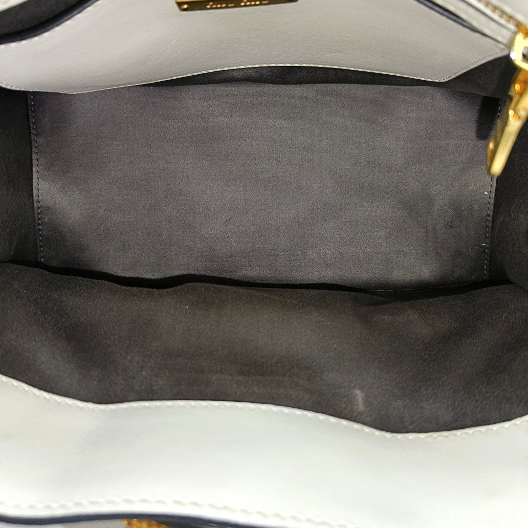 Miu Lady Calfskin White