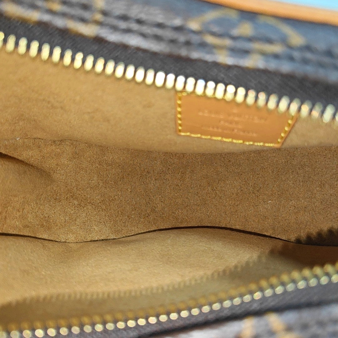 LOOP Monogram Coated Canvas Brown