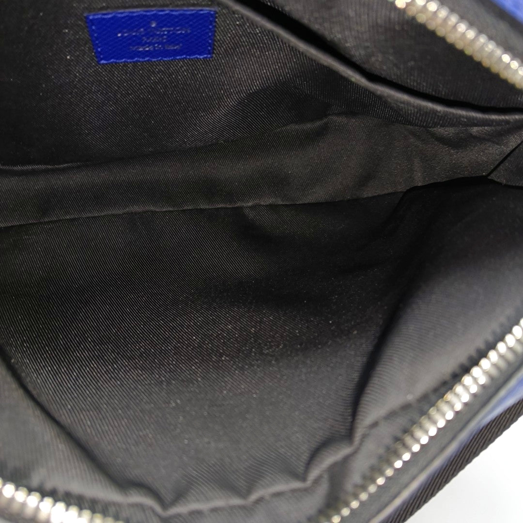OUTDOOR PM Monogram Coated Canvas Blue