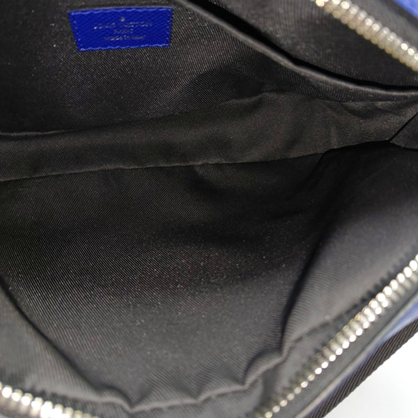 OUTDOOR PM Monogram Coated Canvas Blue