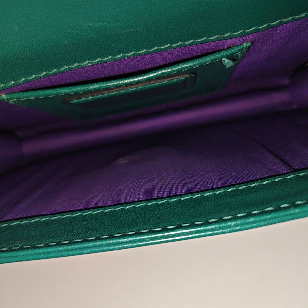 SERPENTI FOREVER Small Calfskin Green