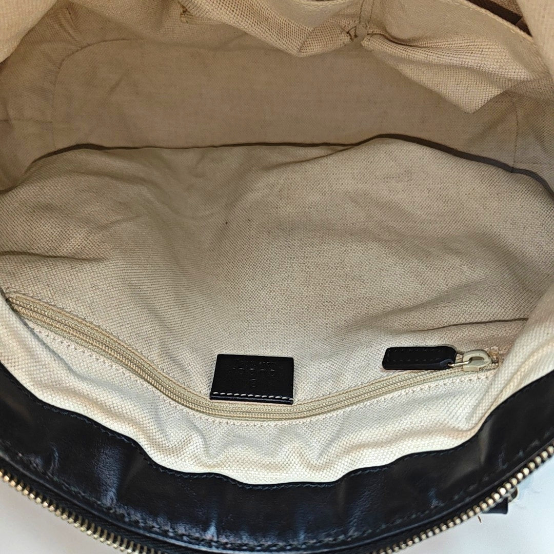 Sukey Monogram Canvas Beige