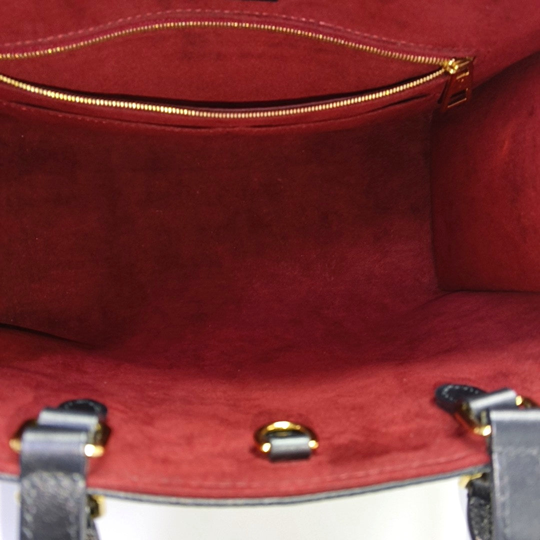 ONTHEGO MM Monogram Calfskin Black