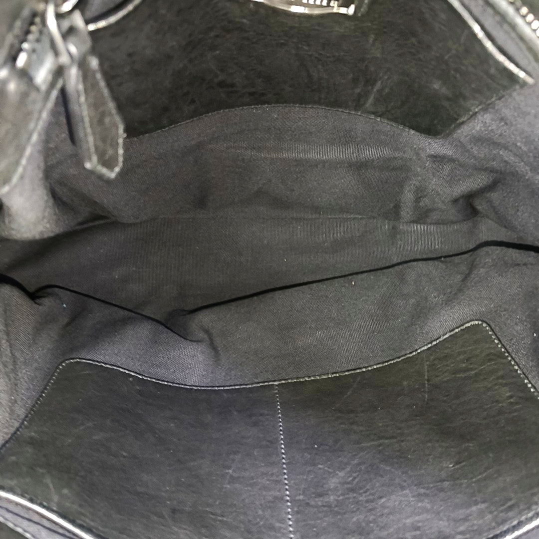 Calfskin Tote Bag Black