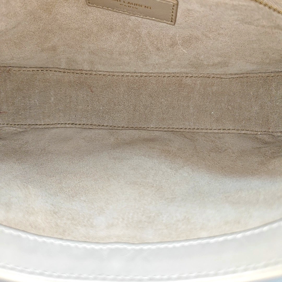 LE 5 À 7 Small Calfskin White