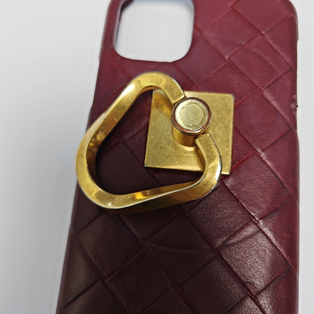 Leather Phone Case Red