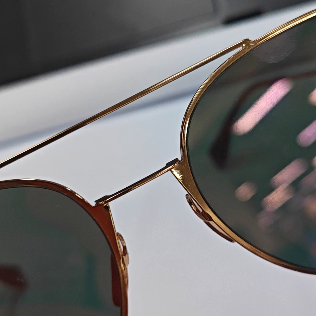 Black Metal Sunglasses