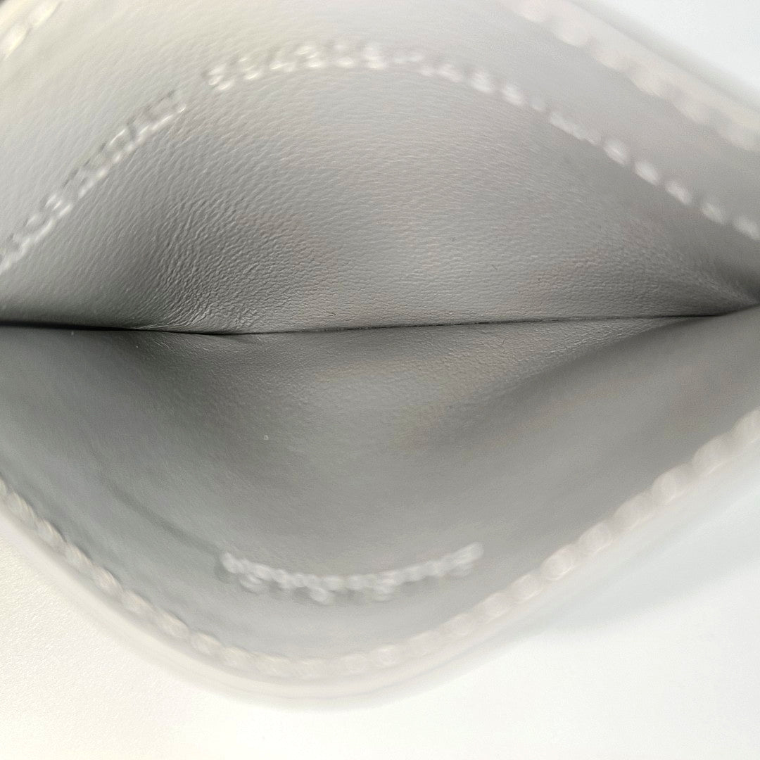 Cash Calfskin Gray Card Holder