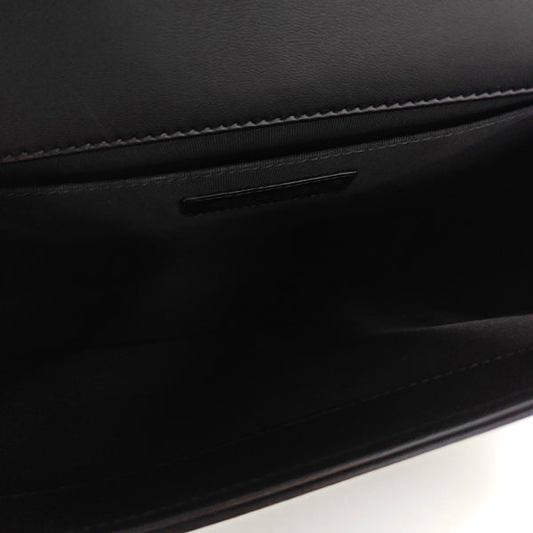 BOY CHANEL Medium Quilted Lambskin Black