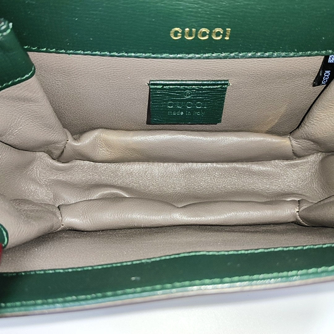 Sylvie 1969 Mini Calfskin Green