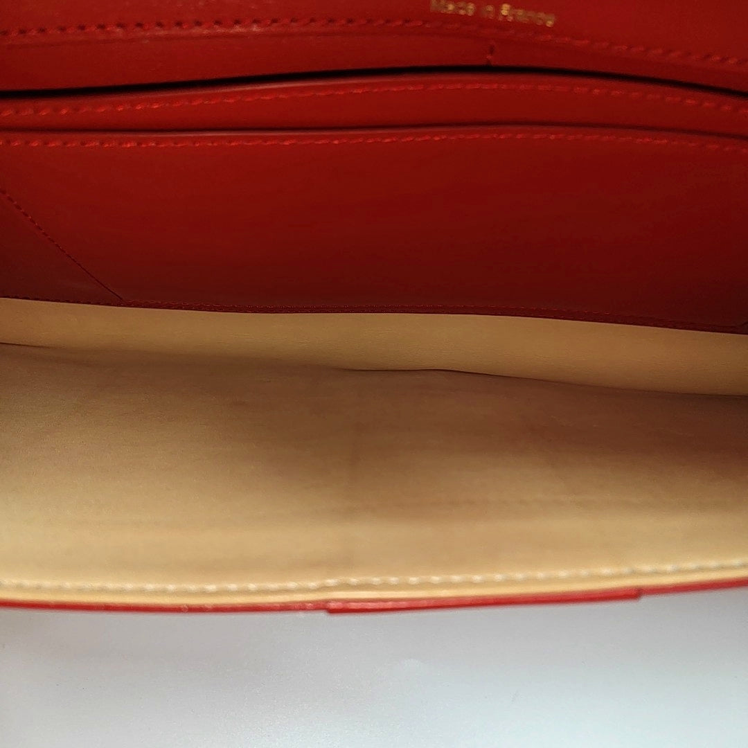 Brillant Calfskin Red