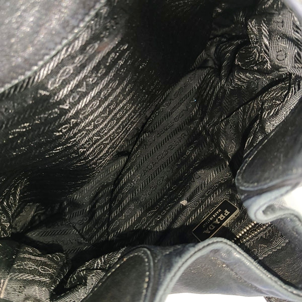 Nylon Lambskin Black