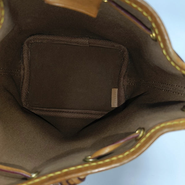 NÉONOÉ Nano Monogram Coated Canvas Brown