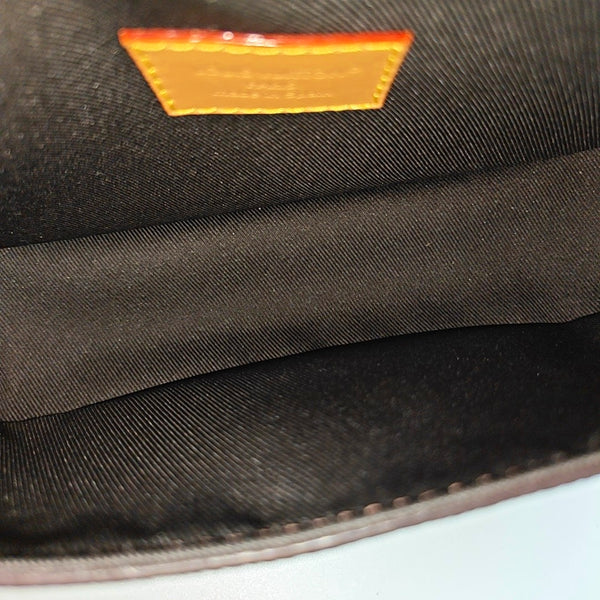 DIANE Nano Monogram Coated Canvas Brown