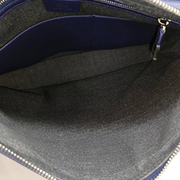 Calfskin Shoulder Bag Blue