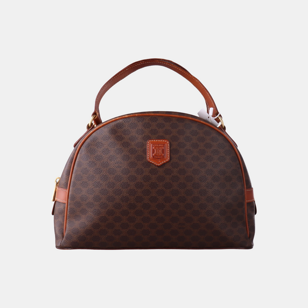 MACADAM Coated Canvas Brown