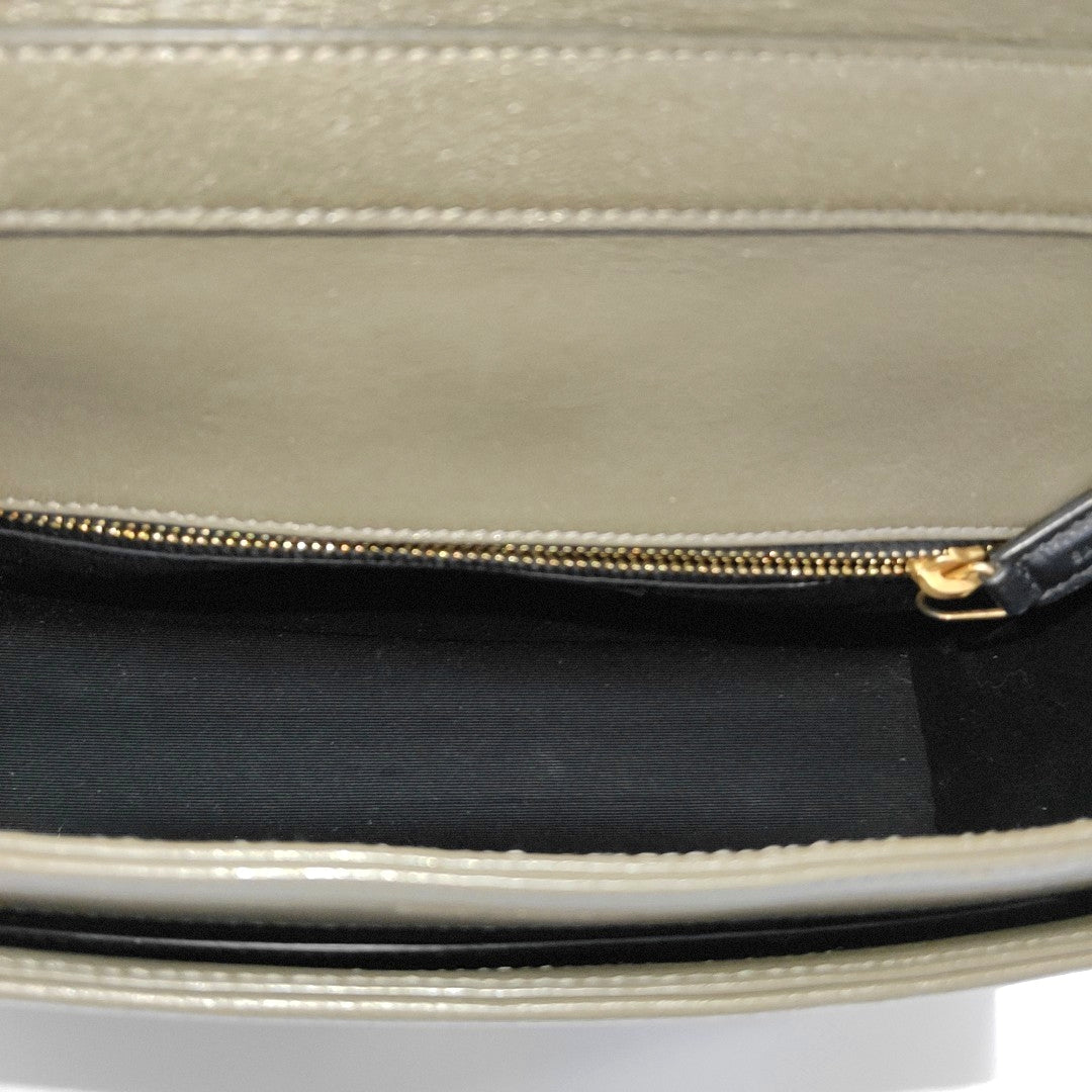 BECKY Quilted Lambskin Green