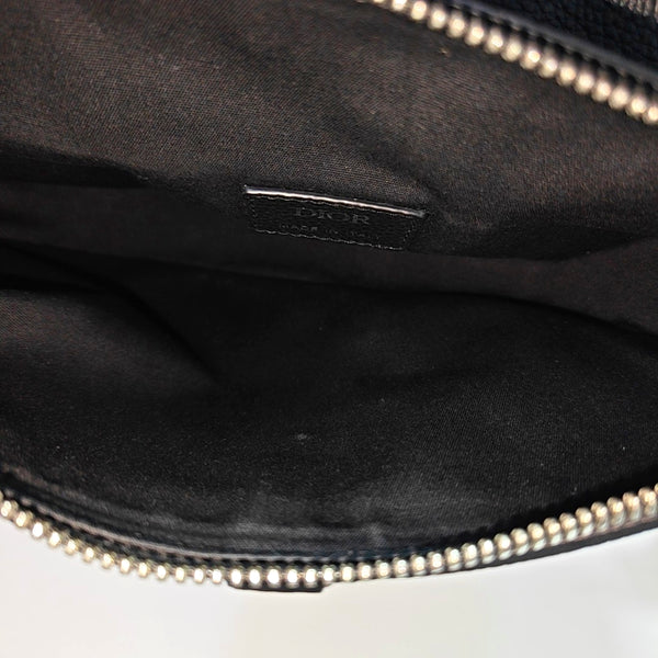 Saddle Medium Calfskin Black