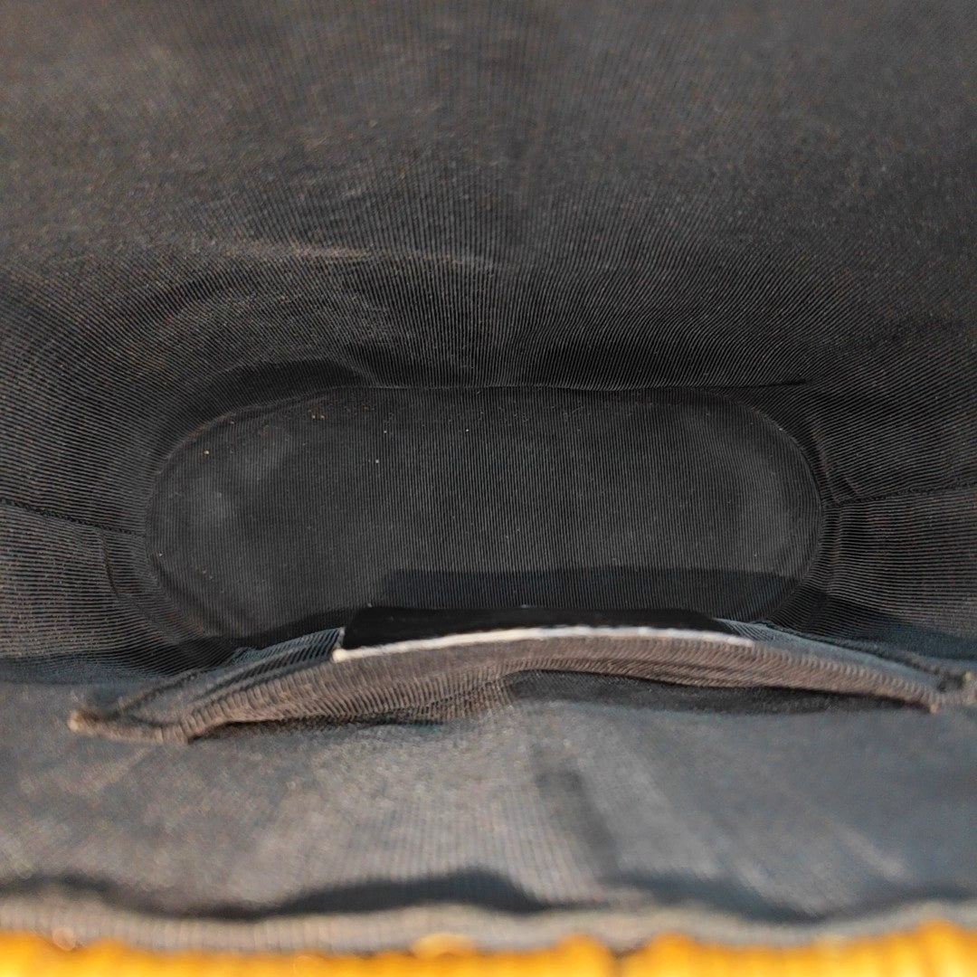 Special Material Bucket Bag Brown