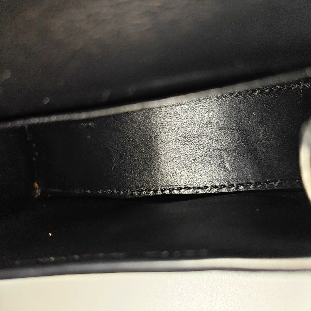 Hourglass Mini Calfskin Black