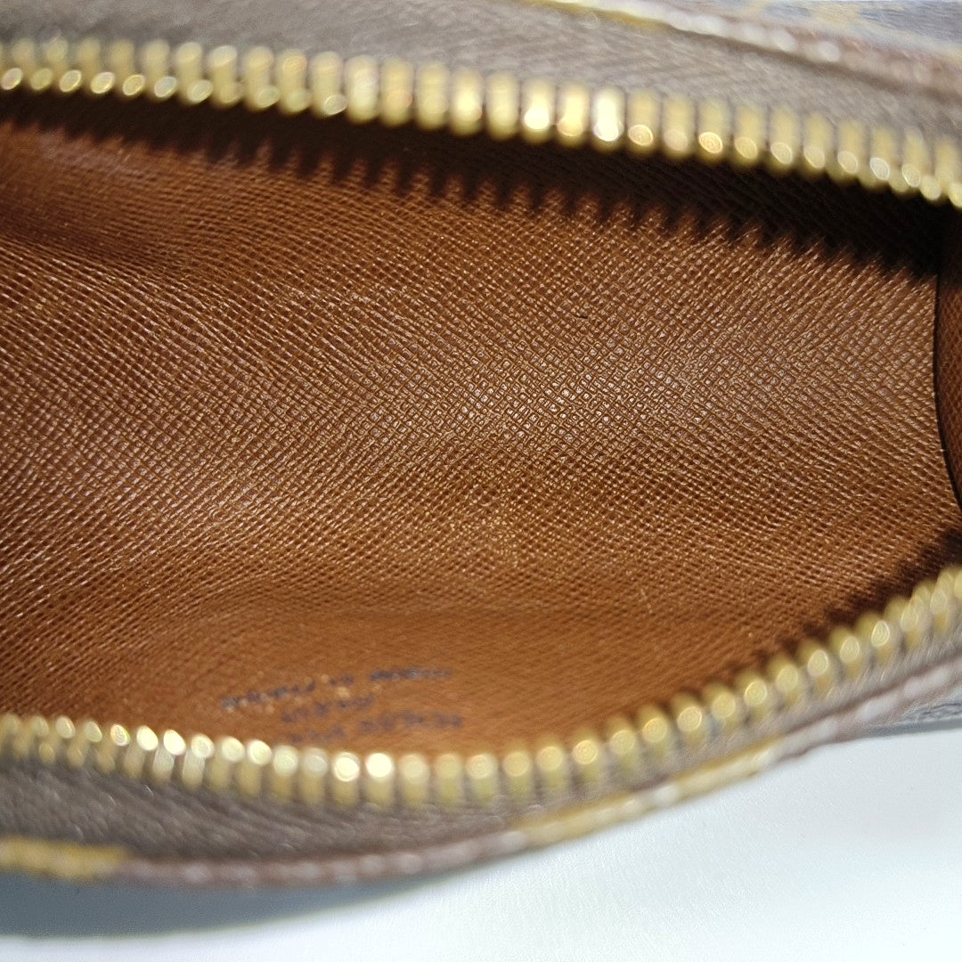 PAPILLON Mini Monogram Coated Canvas Brown