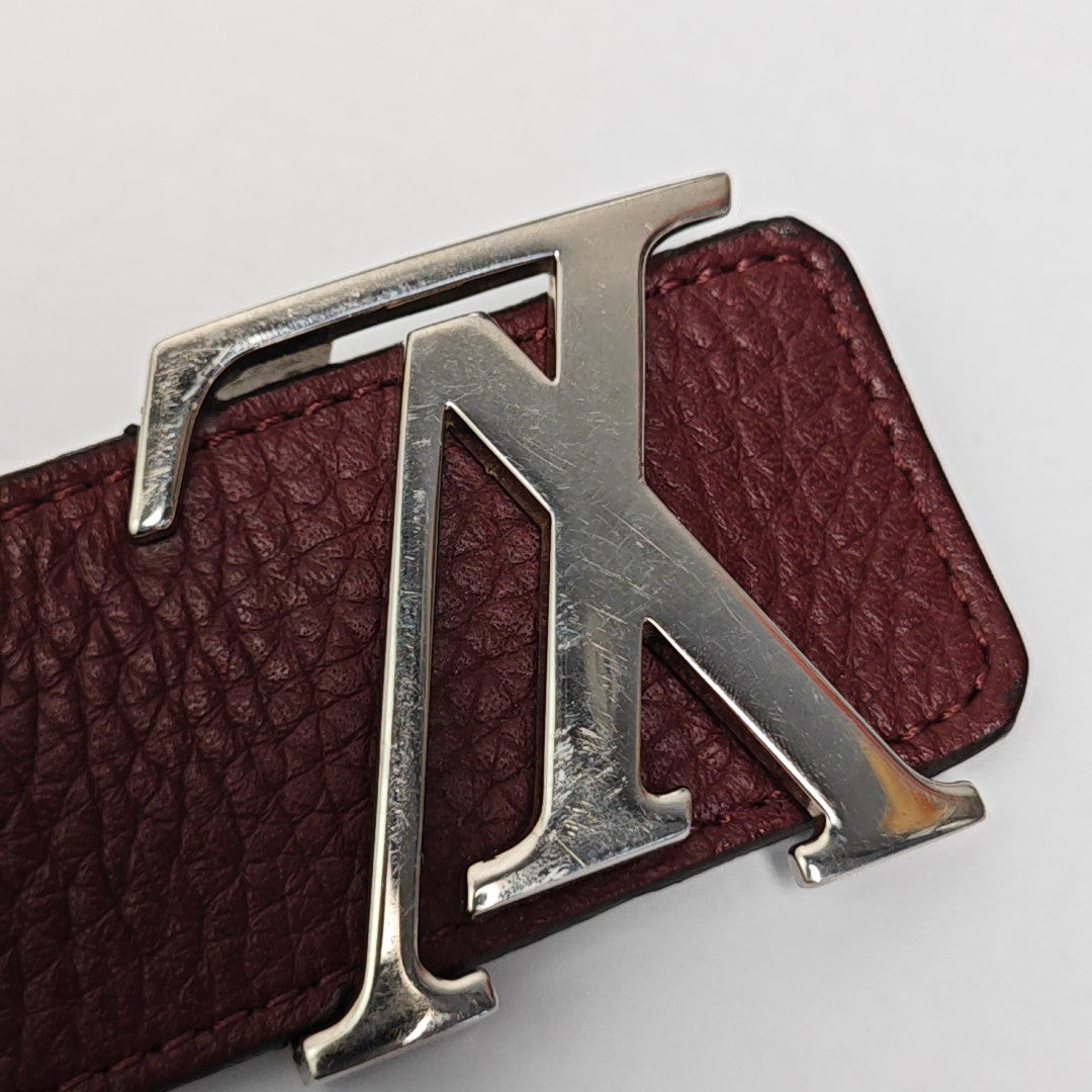 Leather Belt Red