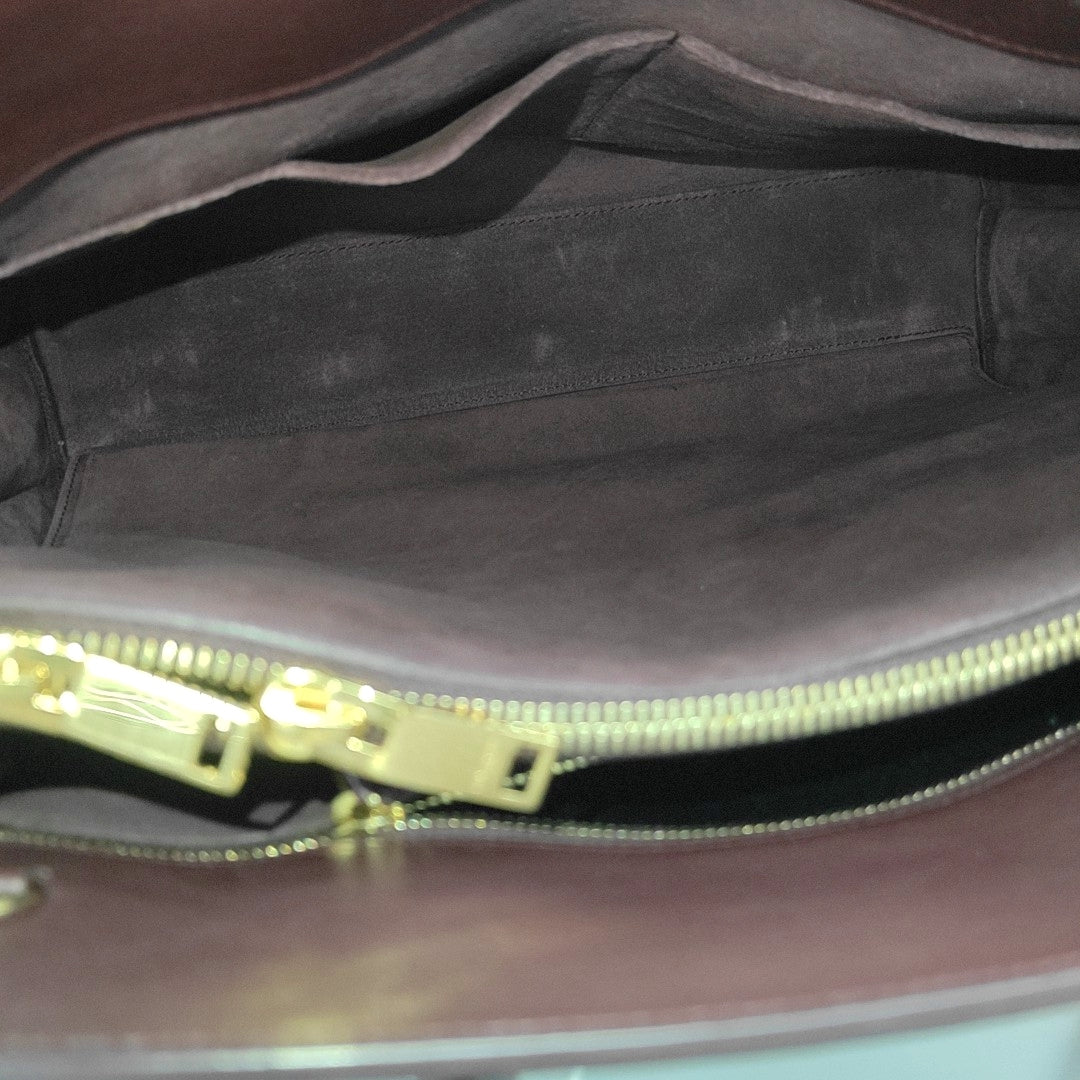 SAC DE JOUR Small Calfskin Red
