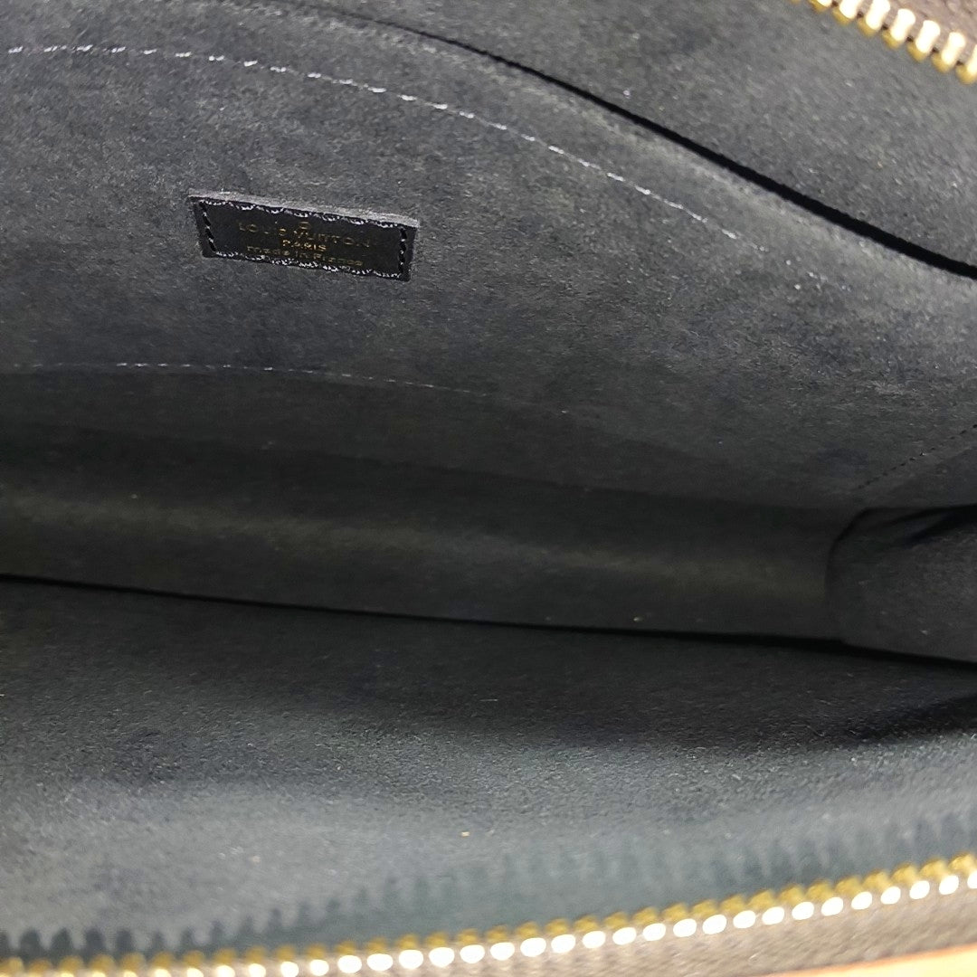 DAUPHINE Monogram Coated Canvas Brown