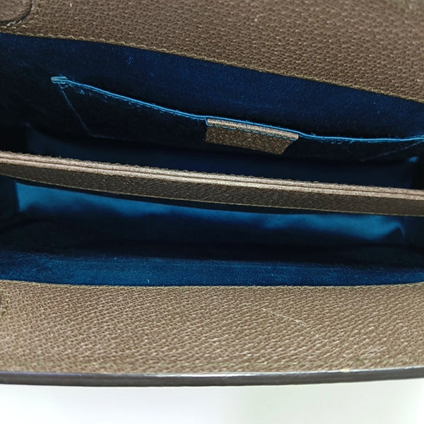 Authenticated pre-owned  Ophidia Medium Monogram Coated Canvas Beige - Shoulder Bag at Looply