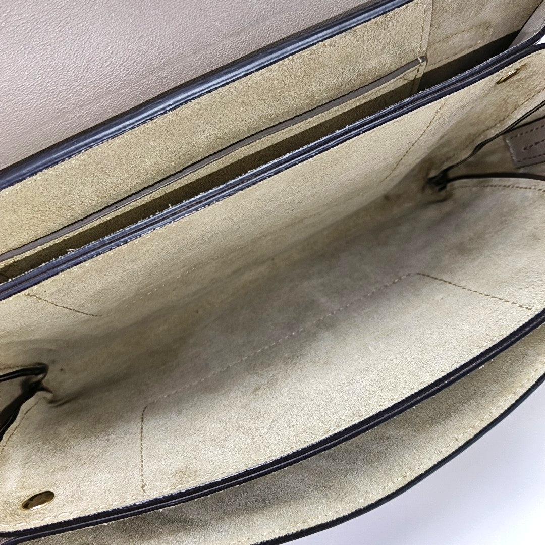 Faye Small Calfskin Gray