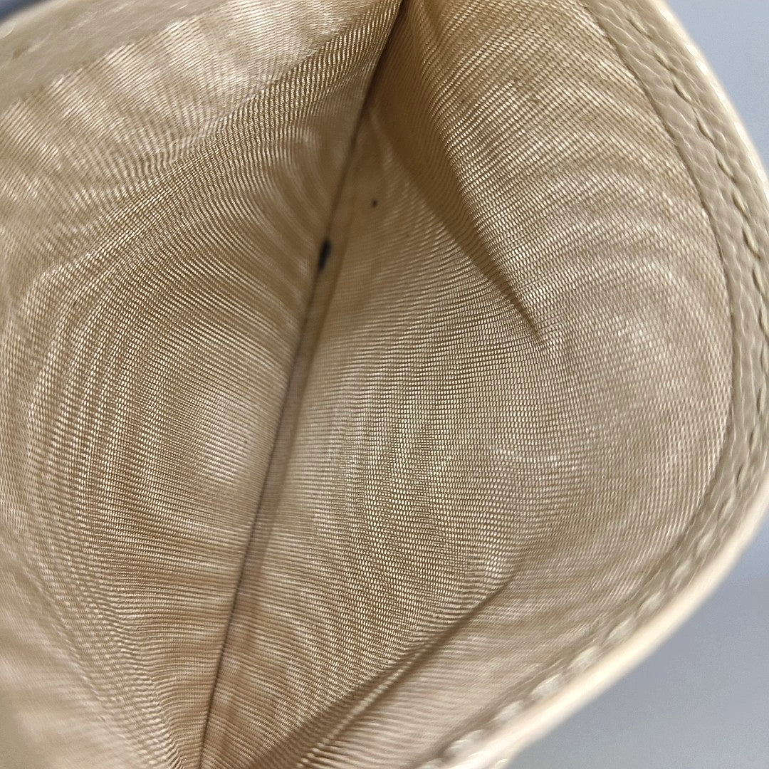 Madras Leather Beige Card Holder