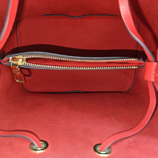 Authenticated pre-owned  NÉONOÉ MM Monogram Coated Canvas Brown - Bucket Bag at Looply