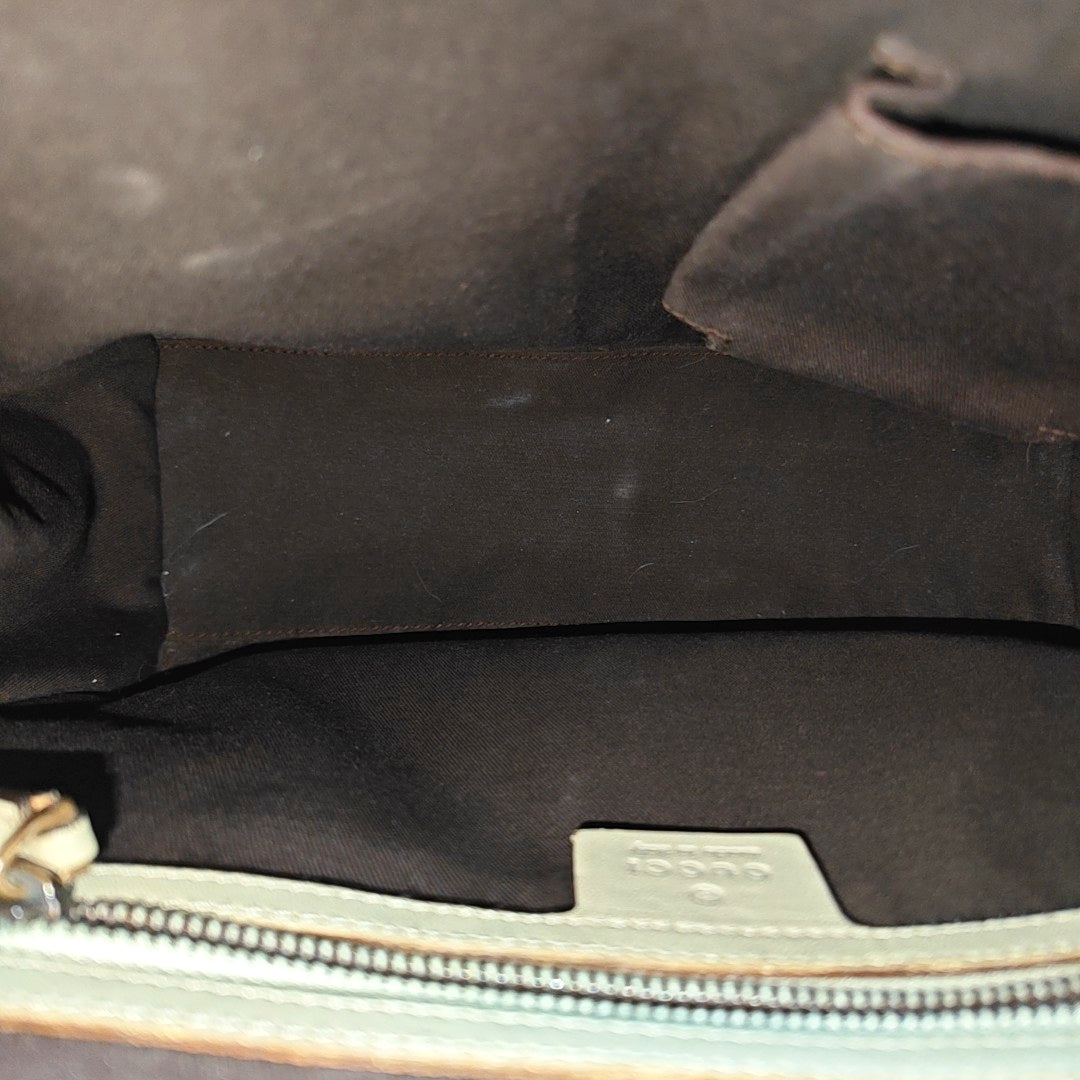 Monogram Calfskin Tote Bag Beige