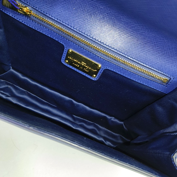 Ginny Calfskin Blue