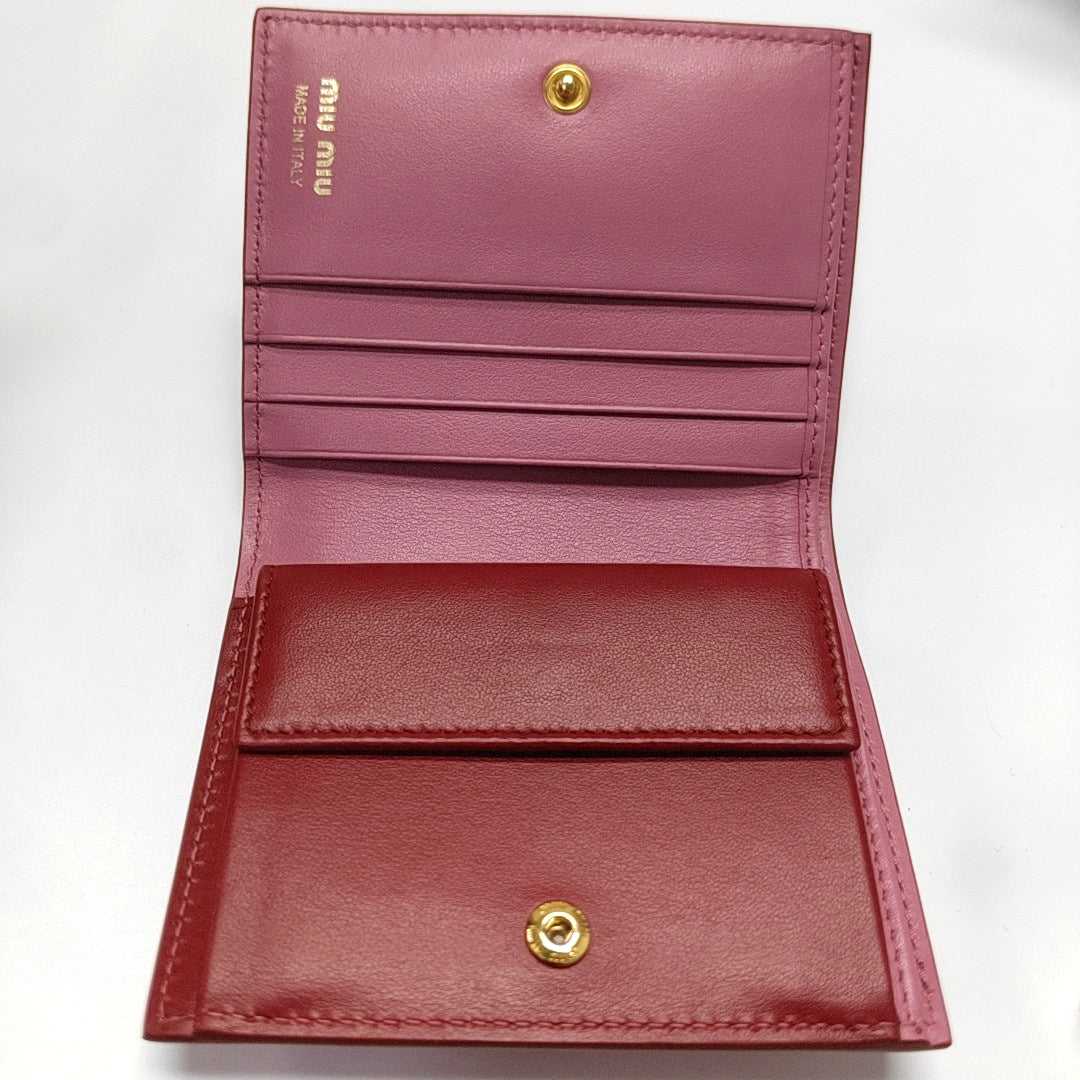 Calfskin Wallet Pink