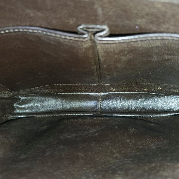 Canvas Shoulder Bag Brown
