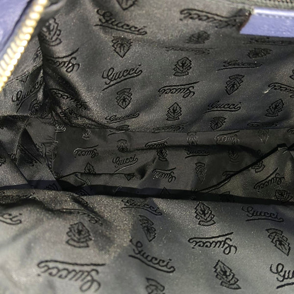 Signature Monogram Calfskin Blue