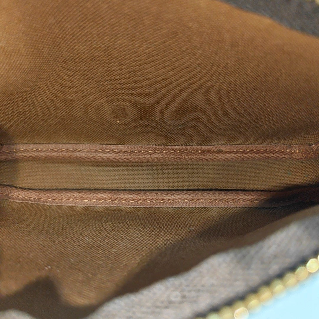 ACCESSOIRES Mini Monogram Coated Canvas Brown