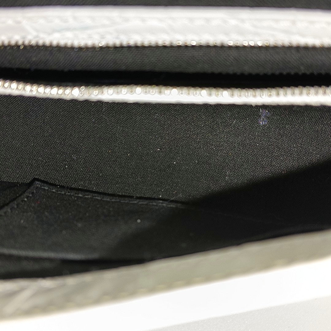 Calfskin Shoulder Bag White