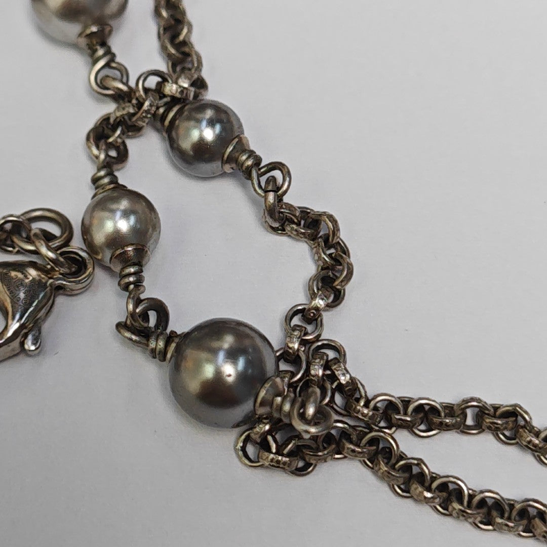 Metal Silver Necklace