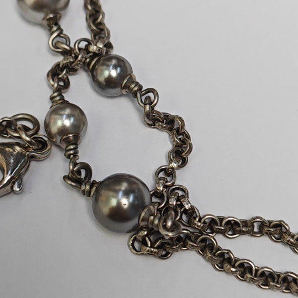 Metal Silver Necklace
