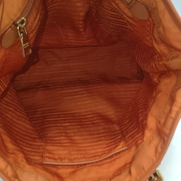 Nylon Tote Bag Orange