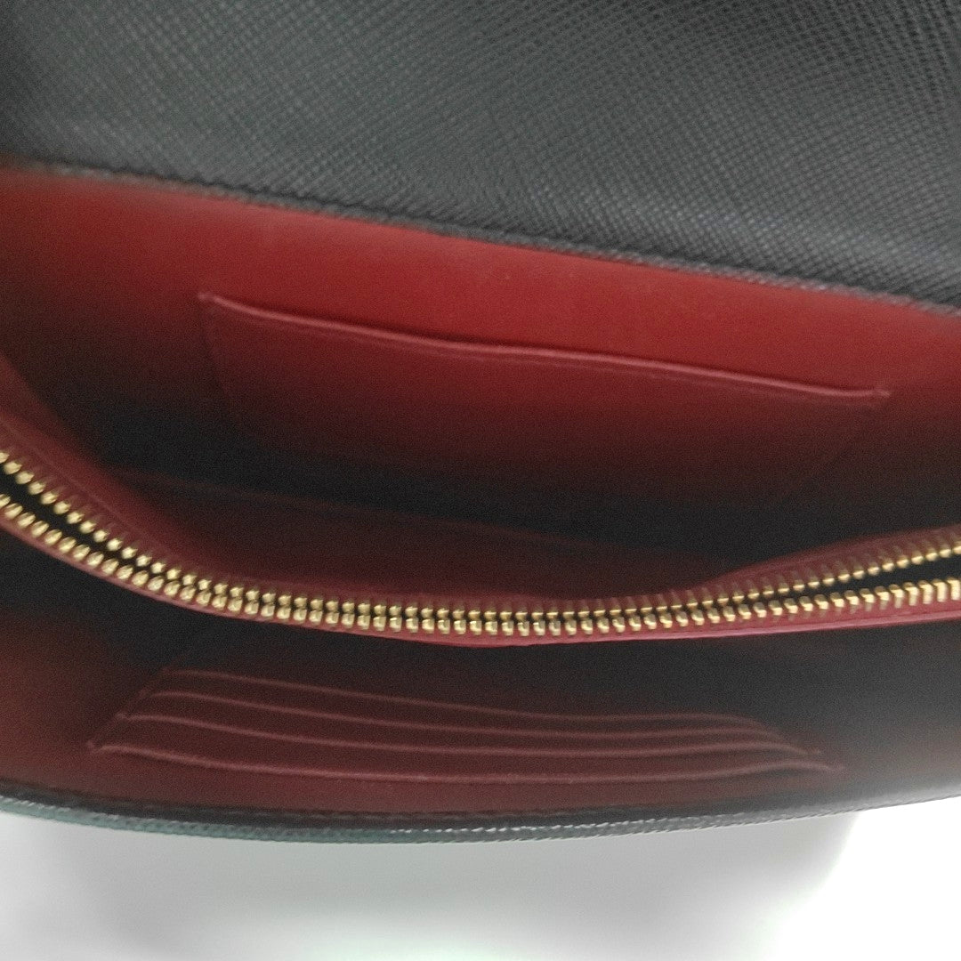 Calfskin Shoulder Bag Black